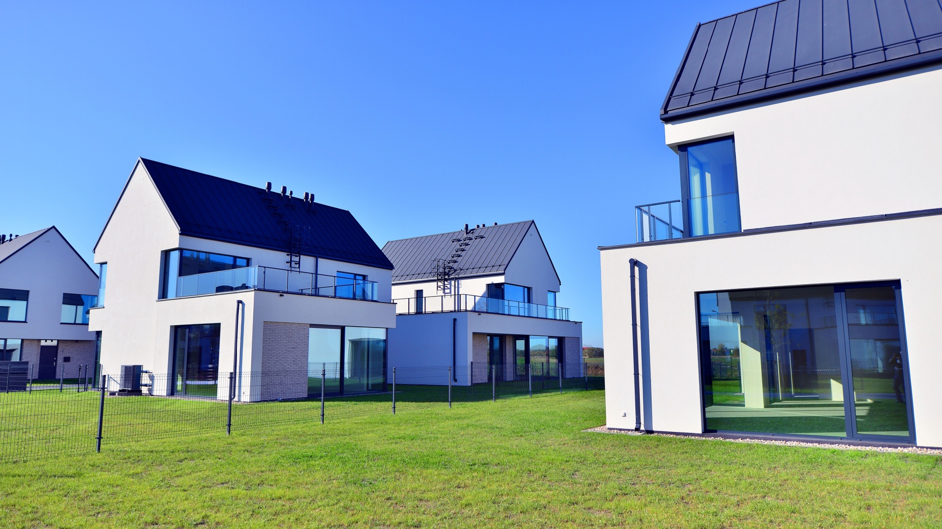 Nye boliger, nytt nabolag under bygging